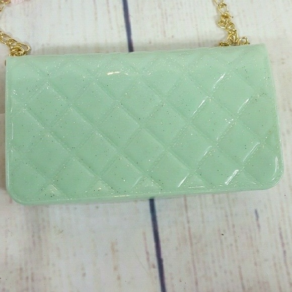 {New} Pink Haley Jade Jelly Candy Crossbody Purse - Picture 5 of 5